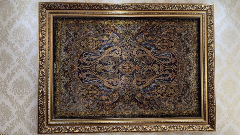 تابلو فرش های ابریشم 